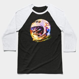 Astronaut Space Cat (deep galaxy version) Baseball T-Shirt